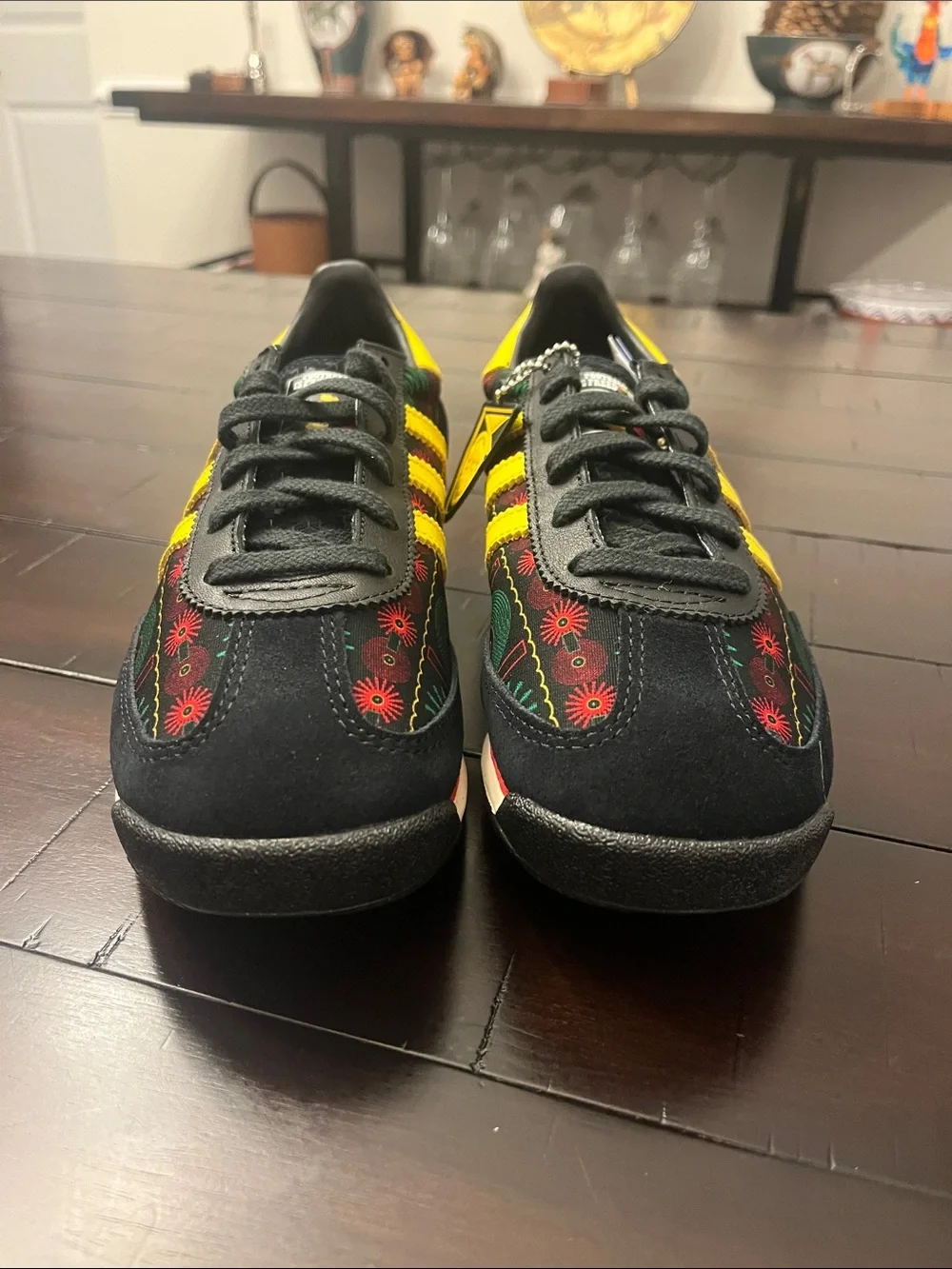 Adidas SL72 RS Jamaica Bob Marley Shoes Sneakers Reggae Mens Sz 5.5 / Womens 6.5